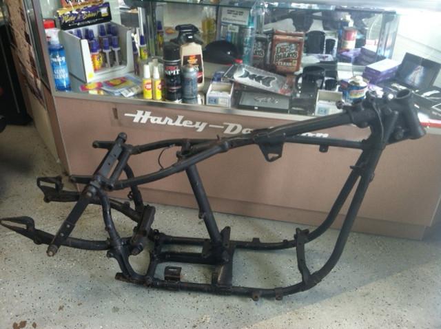 1961 harley panhead fl flh duo glide oem frame and swing are motorcycle 