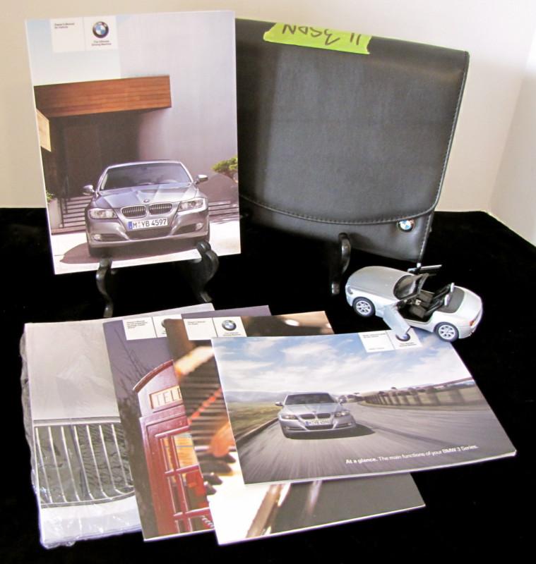 2011 bmw 323i sedan wagon 328i 335i m3 335d 323 i owners manual set #b406