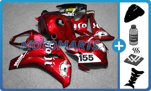 Bundle pack for honda cbr1000rr fireblade 08 09 body kit fairing & windscreen az