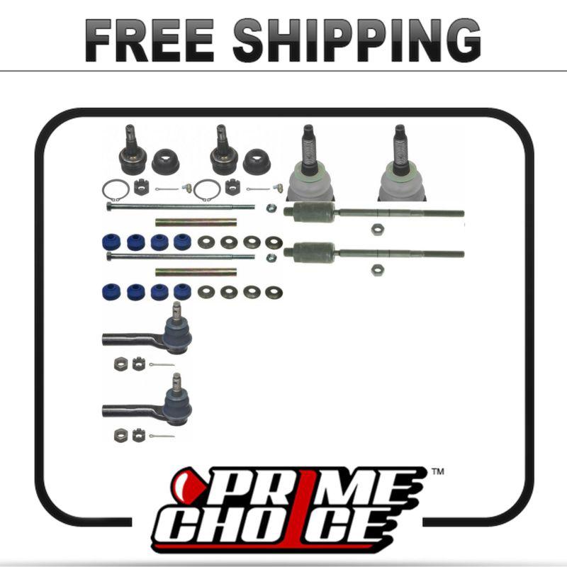 Suspension kit (10 piece) inner + outer tie rods + ball joints + sway bars