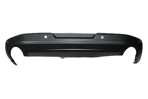 Replace fo1195121 - 2012 ford mustang rear bumper valance factory oe style