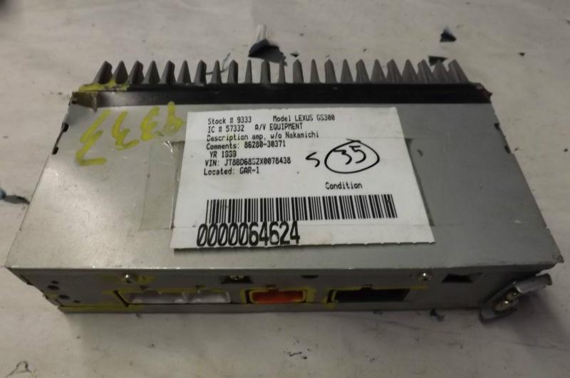 1999 lexus gs300 amp amplifier 86280-30371 oem