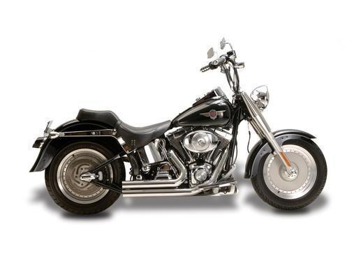 Samson exhaust legend shortys for harley fxst flst 86-10