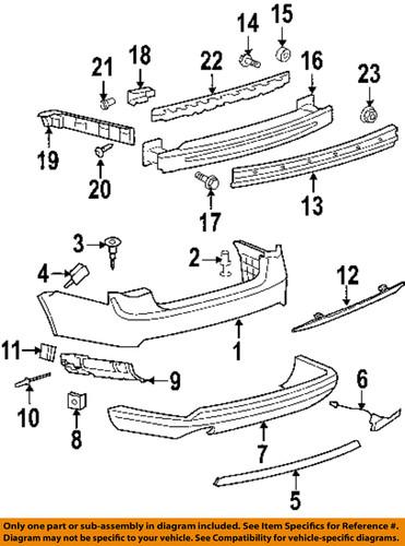 Volkswagen oem 1k5807441gru rear bumper-tow eye cap