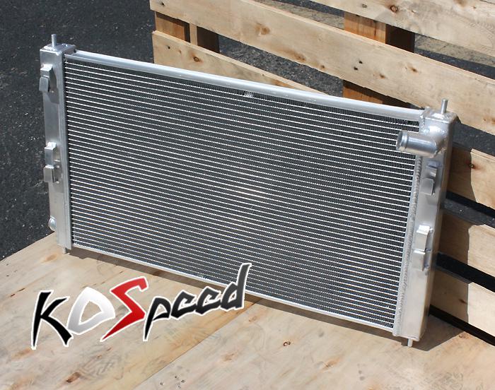 09-11 mit lancer evo x evolution 10 mt dual core 2 row aluminum racing radiator