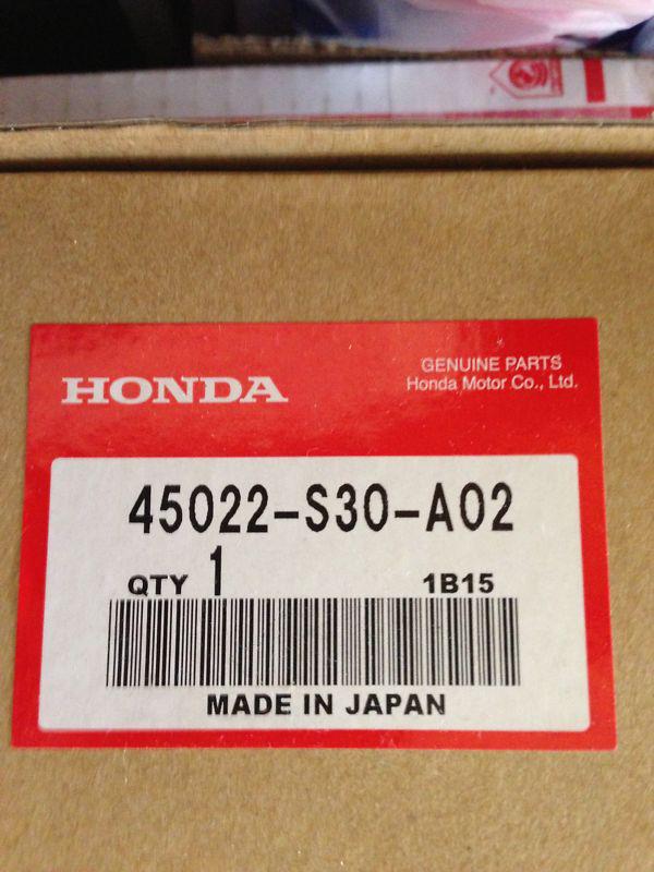 Honda oem 45022-s30-a02 brake pad or shoe, front/disc brake pad