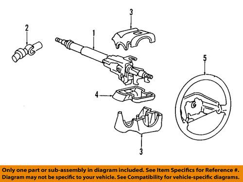 Subaru oem 34170fe020 steering column-u-joint coupling