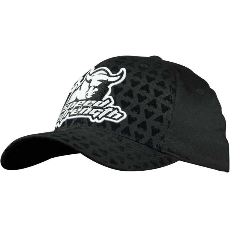 Speed & strength raging bull hat black sm/md