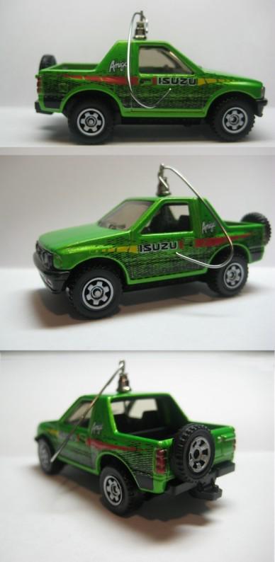 Isuzu amigo rodeo suv jeep truck  christmas tree ornament