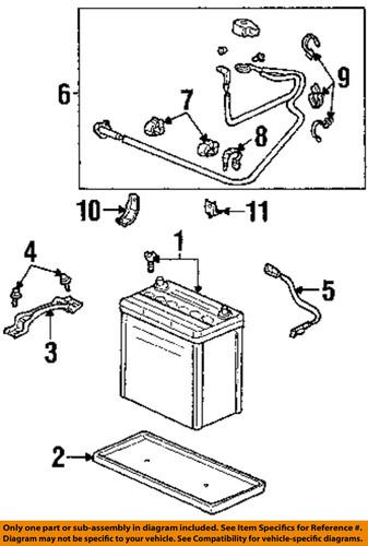 Honda oem 32410s3ya11 battery-positive cable