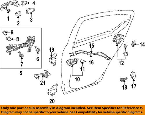 Toyota oem 9015940202 lock & hardware-rear door-frame screw