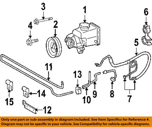 Dodge oem 5119548aa power steering pump