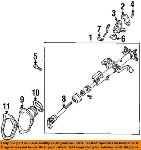 Toyota oem 4528006060 steering column-column assembly bracket