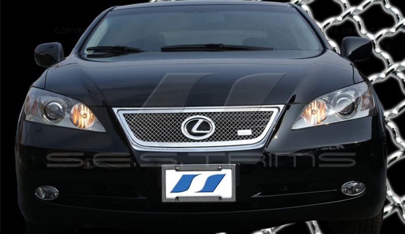 2007-2009 lexus es mesh grill-1 pc chrome