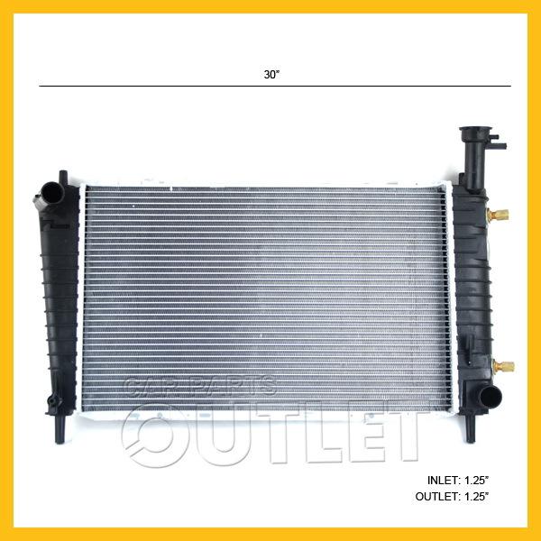 88-95 ford taurus mercury sable new radiator 3.0l 3.8l 94 continental at 1 row