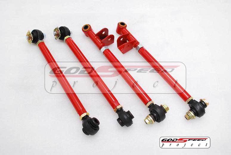 Godspeed 93-01 gc8 02-07 wrx sti ej20 ej25 gda gdb suspension lateral link 4pcs