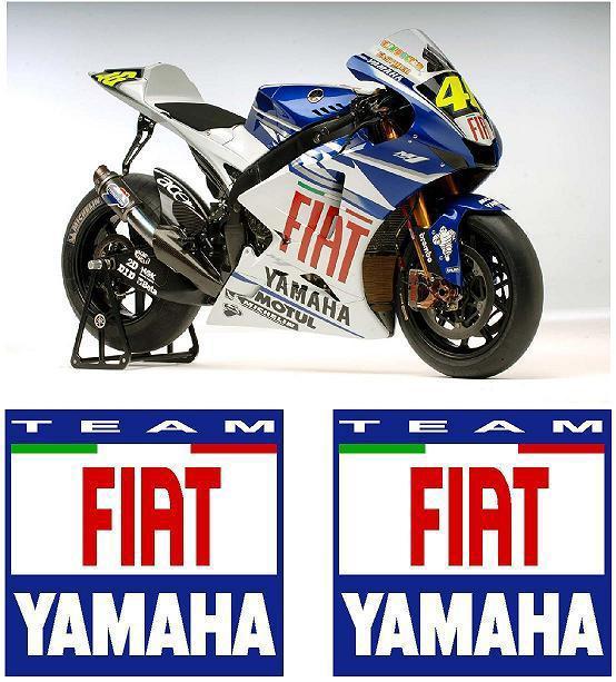 2007 motogp team fiat decals fit r1 &  r6