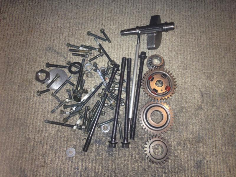 2003 suzuki ltz 400 kfx 400 engine gears bolts tear down grab bag