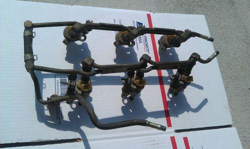 1988 nissan 300zx injector rail with injectors nice 