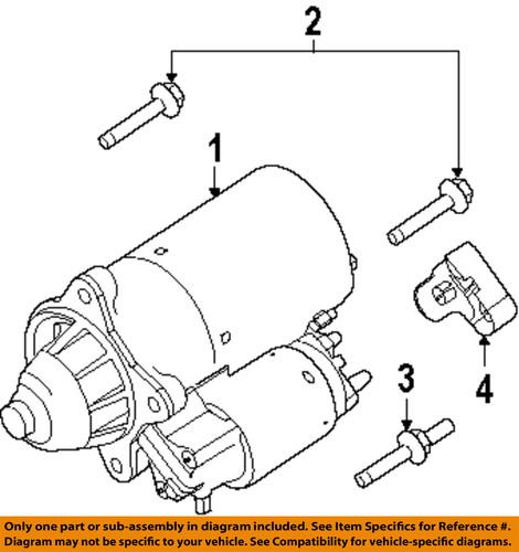 Ford oem 9c2z-11002-a starter/starter motor