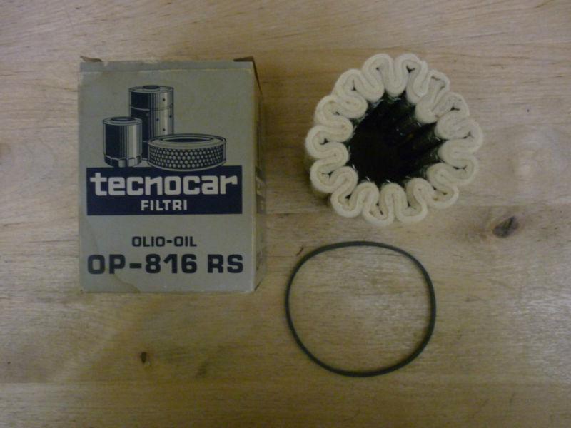 Oil filter op816 tecnocar austin mini cooper innocenti mg morris saab 99banford 