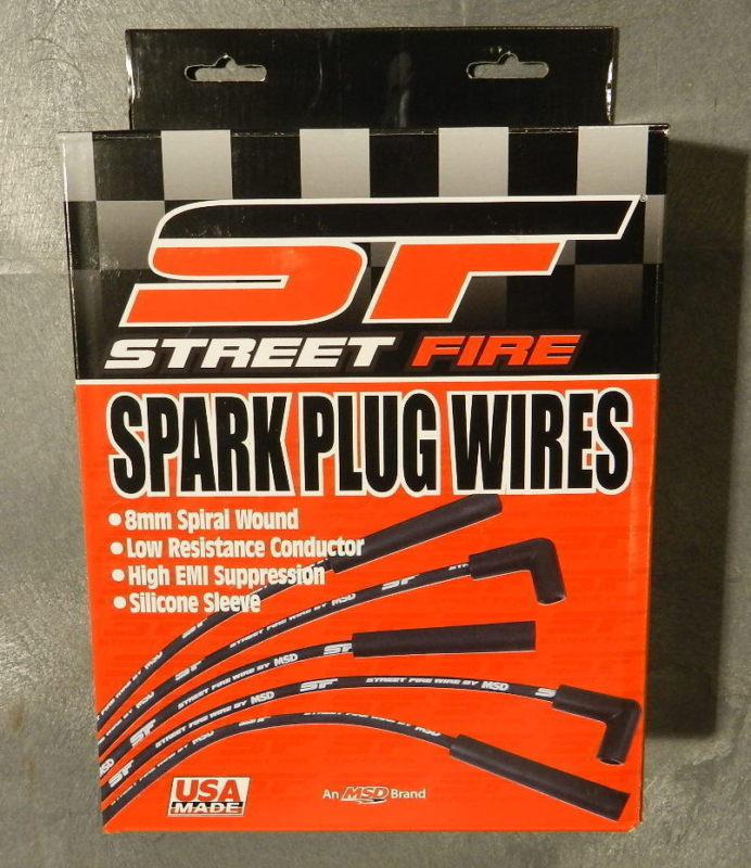 New msd 5575 street fire spark plug wires 8mm ignition 93-96 chevy camaro lt1