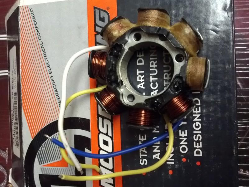 Moose racing honda lighting coil stator 1999 2000 2001 cr cr250r cr250 nos