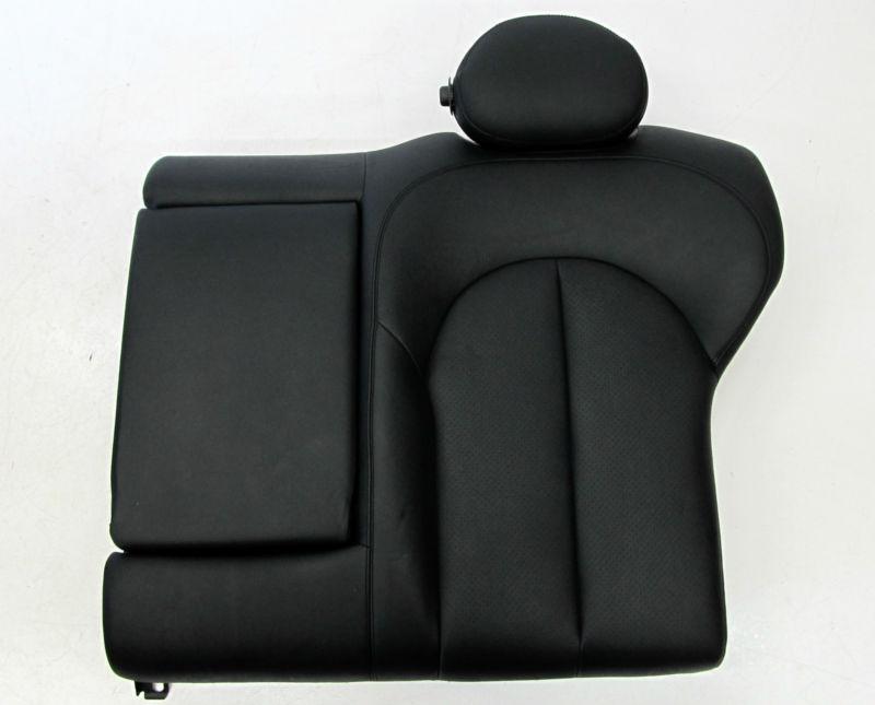 2004-2005 mercedes benz clk500 w209 oem left rear back upper seat leather black