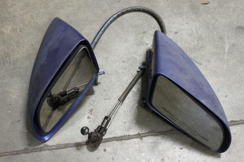 82-92 camaro/firebird manual mirrors pair l&r used oem