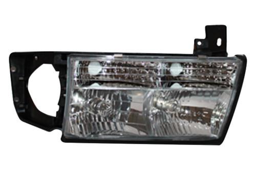 Tyc 20-5174-00 - 1997 cadillac deville left replacement headlight assembly