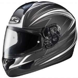 New hjc razz cl16 helmet, black/gray, xl