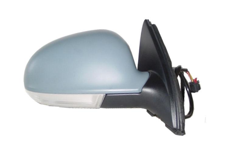 Right side replacement power signal puddle heated mirror 05-10 volkswagen jetta