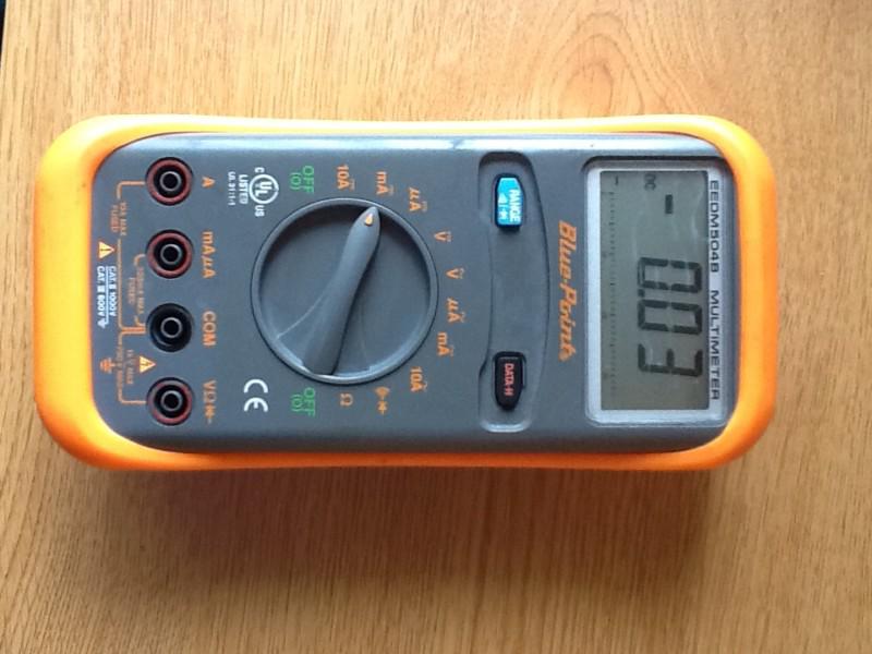 Blue-point multimeter # eedm504b