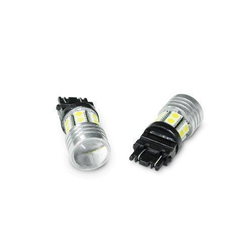 Pair gp thunder 3157 3057 4157 smd 5-watt cree q5 led light bulbs white