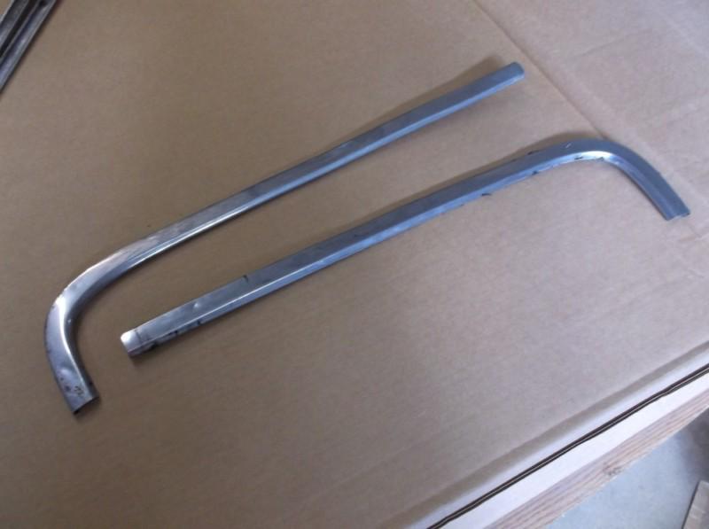 1966 chevy chevelle windshield stainless trim molding