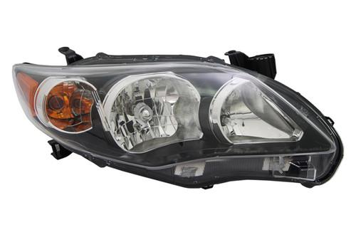 Tyc 20-9195-90 - 2011 toyota corolla right replacement headlight assembly