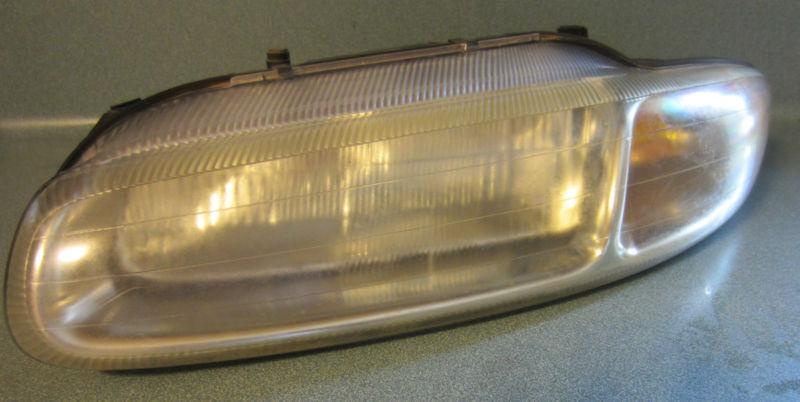 1996-2000 generation i chrysler sebring convertible lh driver  headlight  oem 