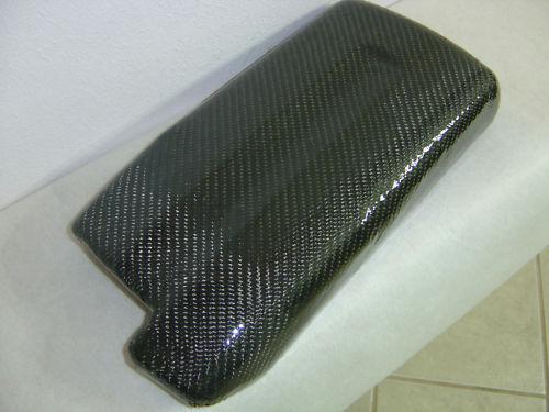 Mitsubishi galant cfac carbon fiber kevlar hybrid armrest lid cover 04 - 08