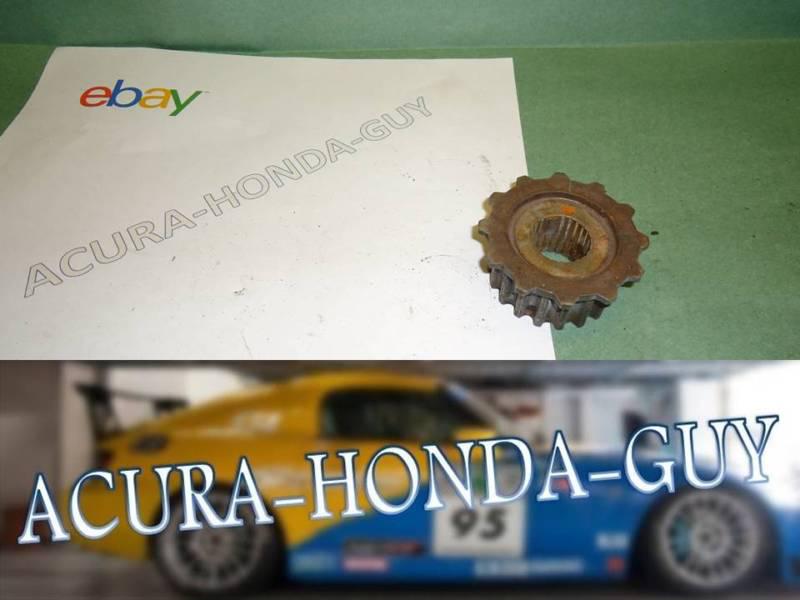 D16 96 97 98 99 2000 honda civic  oil pump / crank gear pulley oem