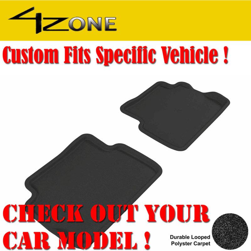 Ford focus molded car carpet auto floor mat 2nd row seats all weather waterproof