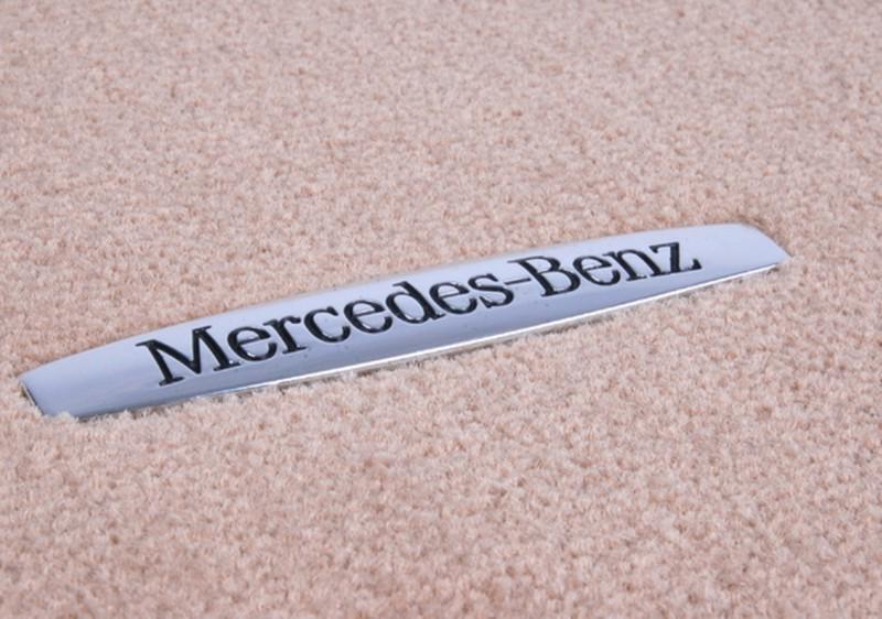 2008 to 2012 mercedes c class (w204) carpeted floor mats - factory oem -cashmere