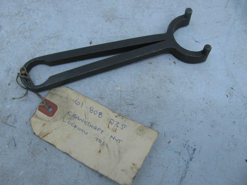 Pierce harley-davidson crankshaft nut locking tool knucklehead panhead flathead