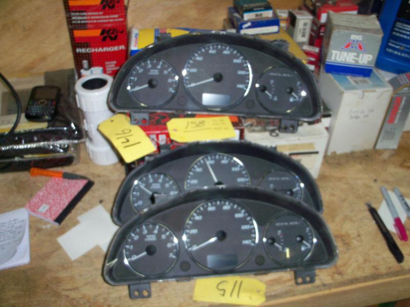 2006-2008 chevrolet chevy malibu gauge instrument cluster not ss speedometer