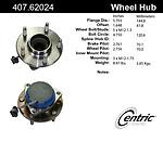 Centric parts 407.62024e front hub assembly