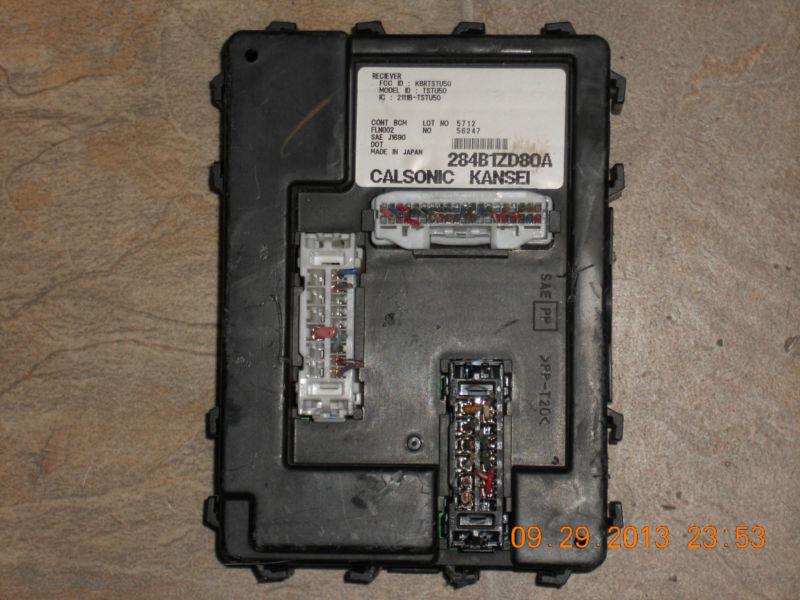 2006 nissan altima bcm body control module 284b1zd80a