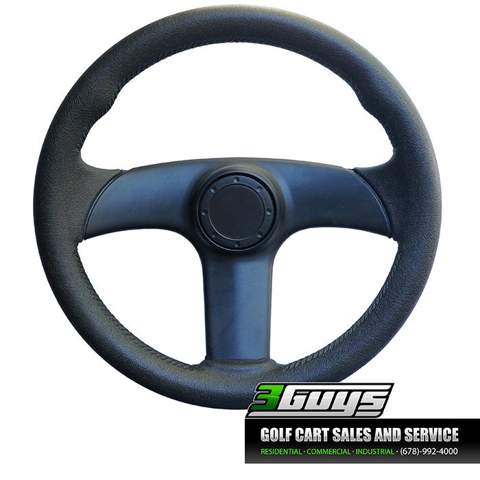 New club car 3-spoke steering wheel