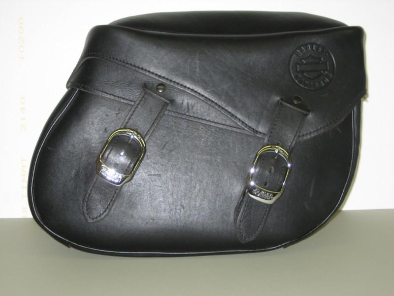 Harley davidson leather saddlebags for softail