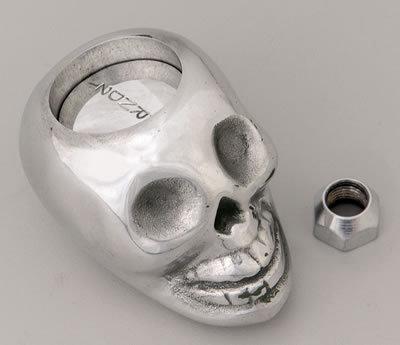 Lokar shift knob skull aluminum polished lokar shifters only 3-speed automatic