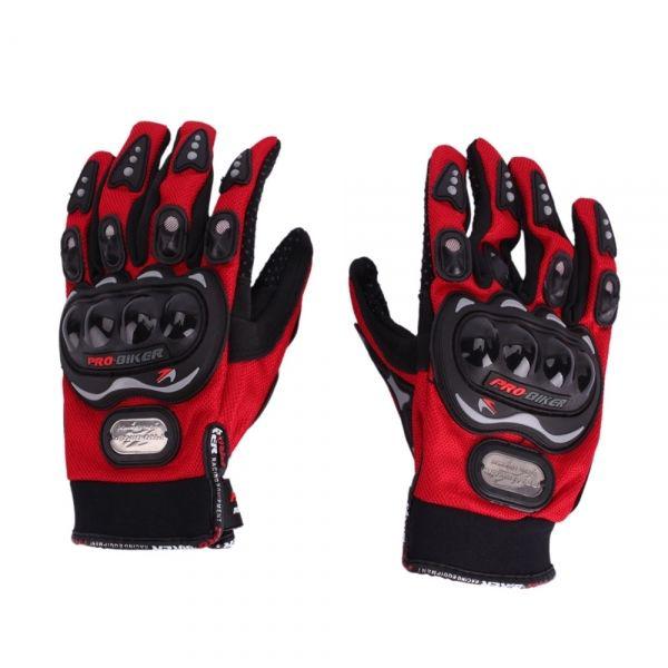 Bicycle motorcycle riding protective gloves size large