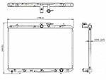 Denso 221-3146 radiator